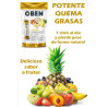 OBEN Crush Tropical .Potente Quema Grasas. Delicioso sabor a fruta . 30 sobres individuales. Sin Azucar añadido.