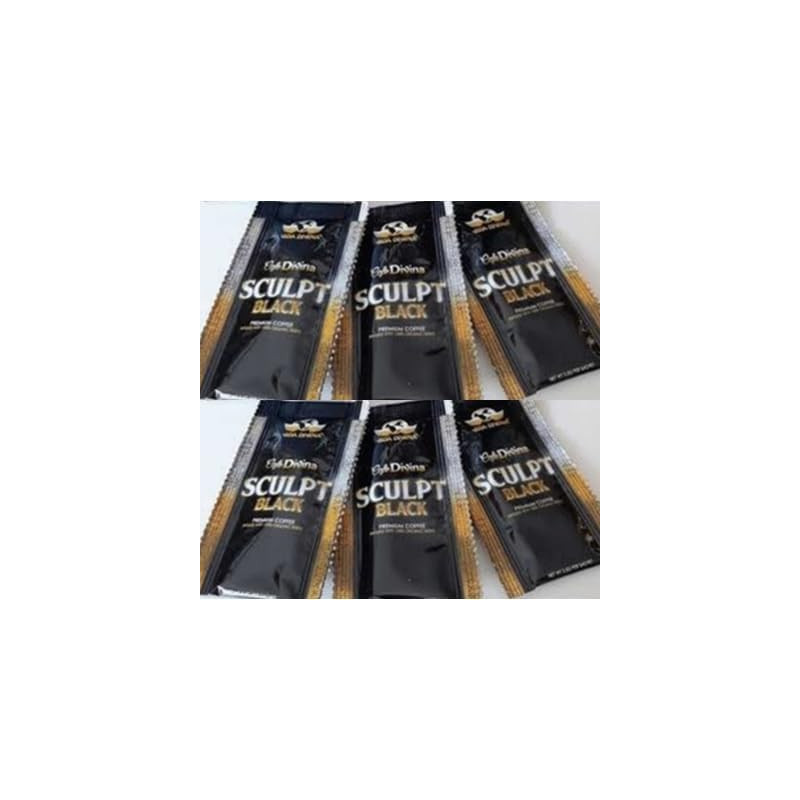Cafe Sculpt Black Plan 6 dias (6 sobres)