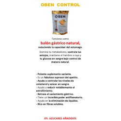 Oben CONTROL 6 stick . Potente suplemento saciante. Funciona como balón gástrico natural