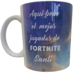 FORNITE Taza PERSONALIZADA con Nombre