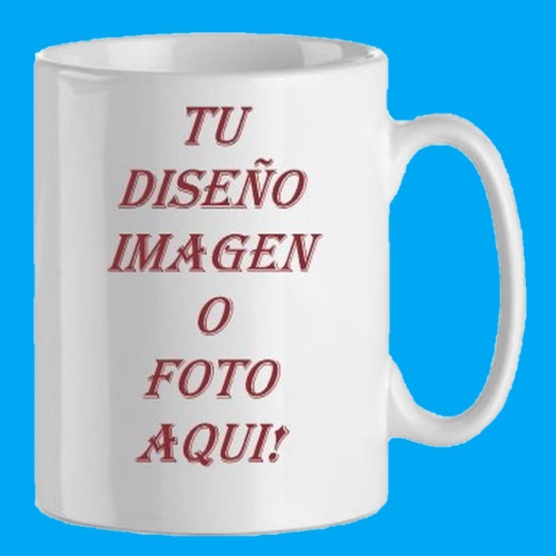 Taza Personalizada con Foto o texto de cerámica regalos originales