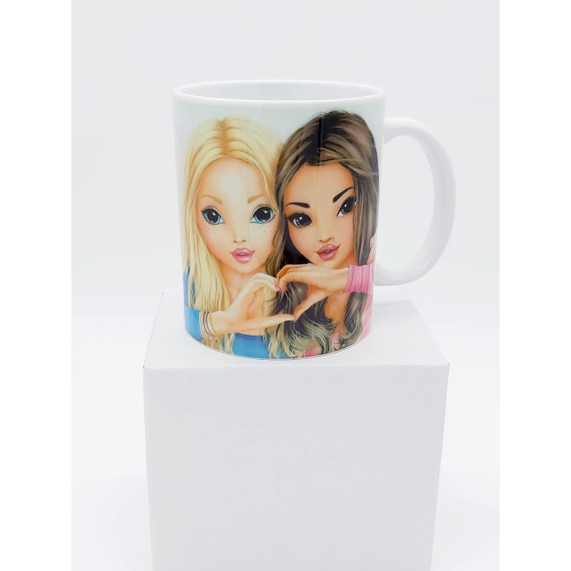 TAZA diseñada para los amantes de T Model BEST FRIENDS FOREVER