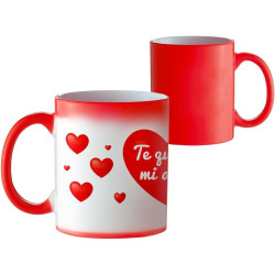 Taza Termosensible y Mágica Que Cambia de Color, Taza Original para Desayuno, Regalo para Parejas