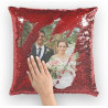 Cojin de Lentejuelas Reversible tamaño 40x40 Personalizado a tu Gusto Original