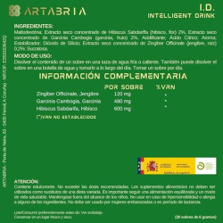 Inteligent drink Artabria, SIN CAFEINA - 30 sobres