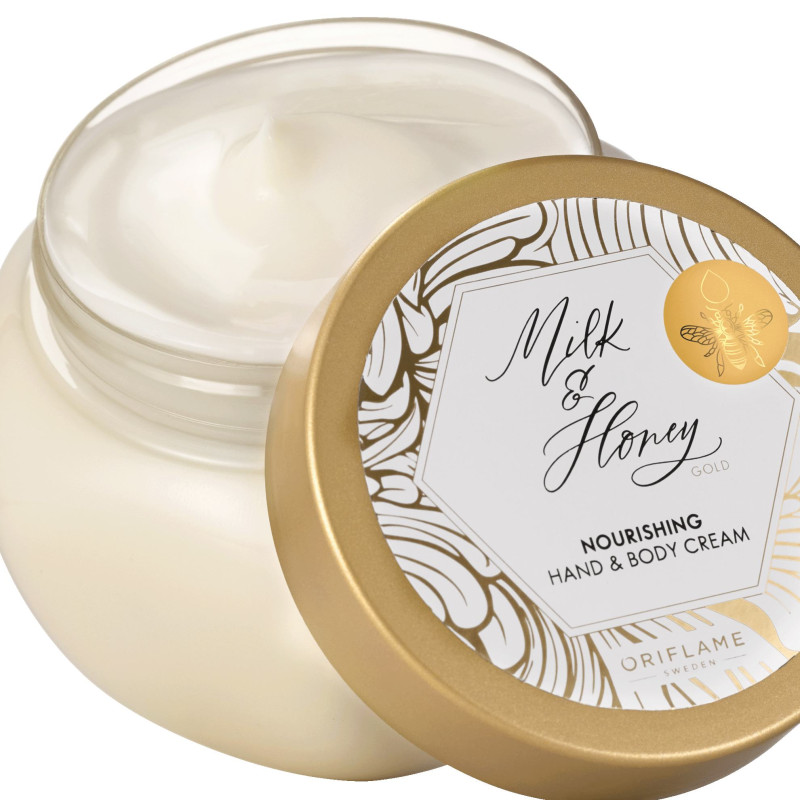 MILK & HONEY GOLD Crema Nutritiva para Manos y Cuerpo