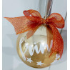 Bola de Navidad. Personalizada con Nombre color Dorado