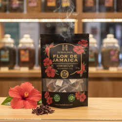 Té de Flor de Jamaica (Hibiscus) 100% Natural 30 Pirámides (Bolsitas) x 1.7g | 51g |
