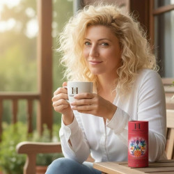 Té Chakra Raíz Premium – Infusión Natural de Canela, Jengibre y Clavo – 15 Pirámides – Energía, Estabilidad y Conexión a Tierra