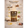 Colágeno Cafe Ayura Capuccino con Acido Hialuronico y Stevia 15 SOBRES x 15gr. Sin gluten, Sin azúcar, Sin lactosa