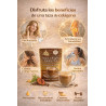 Colágeno Cafe Ayura Capuccino con Acido Hialuronico y Stevia 15 SOBRES x 15gr. Sin gluten, Sin azúcar, Sin lactosa