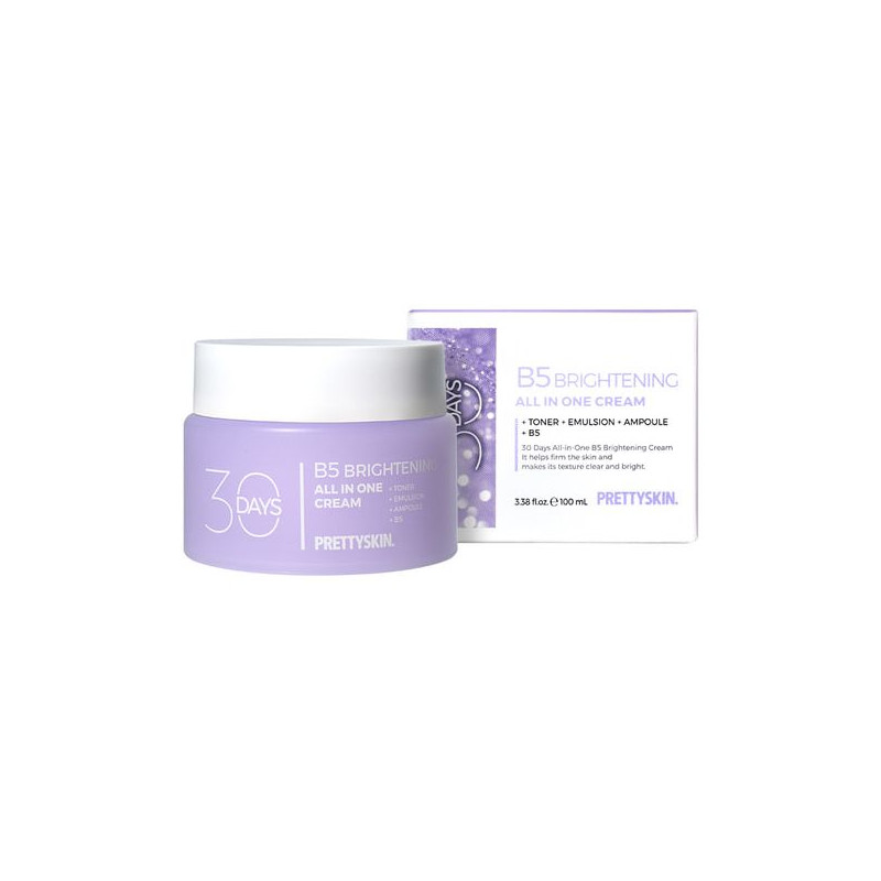 PRETTYSKIN -30 Days All In One B5 Brightening Cream - 100ml