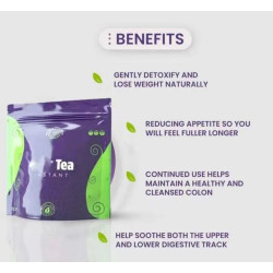 2 Te Detox . Total Life Herbal de Regala Vida Sana 50 sobres individuales .