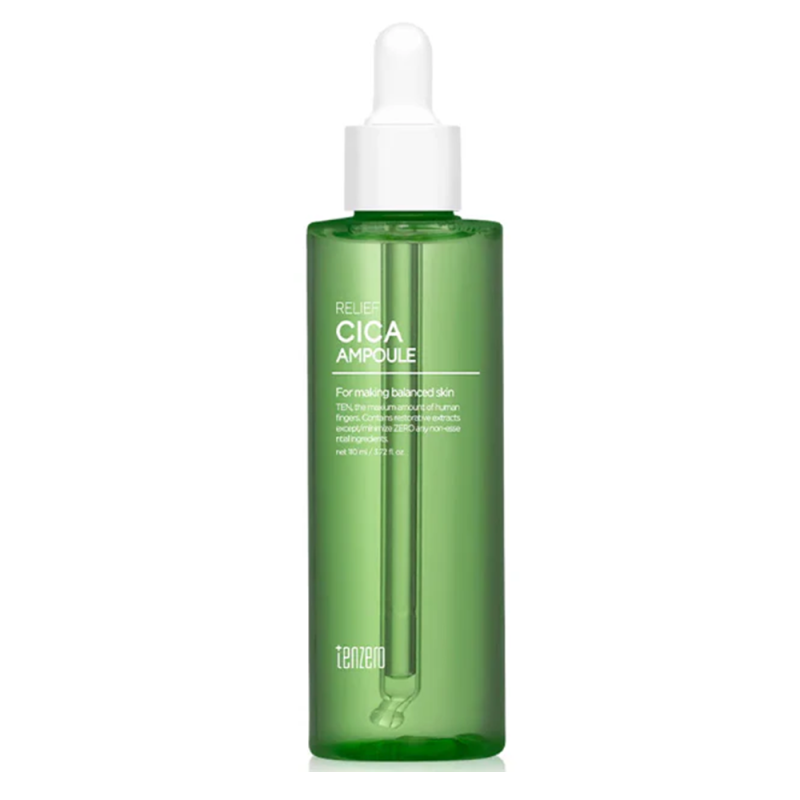 tenzero Relief Cica Ampoule 110ml | Sérum calmante con Centella Asiática